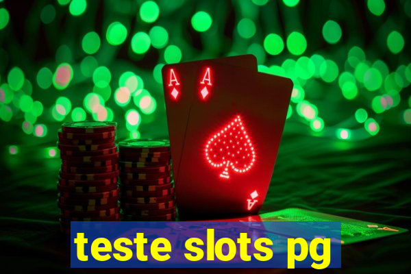 teste slots pg